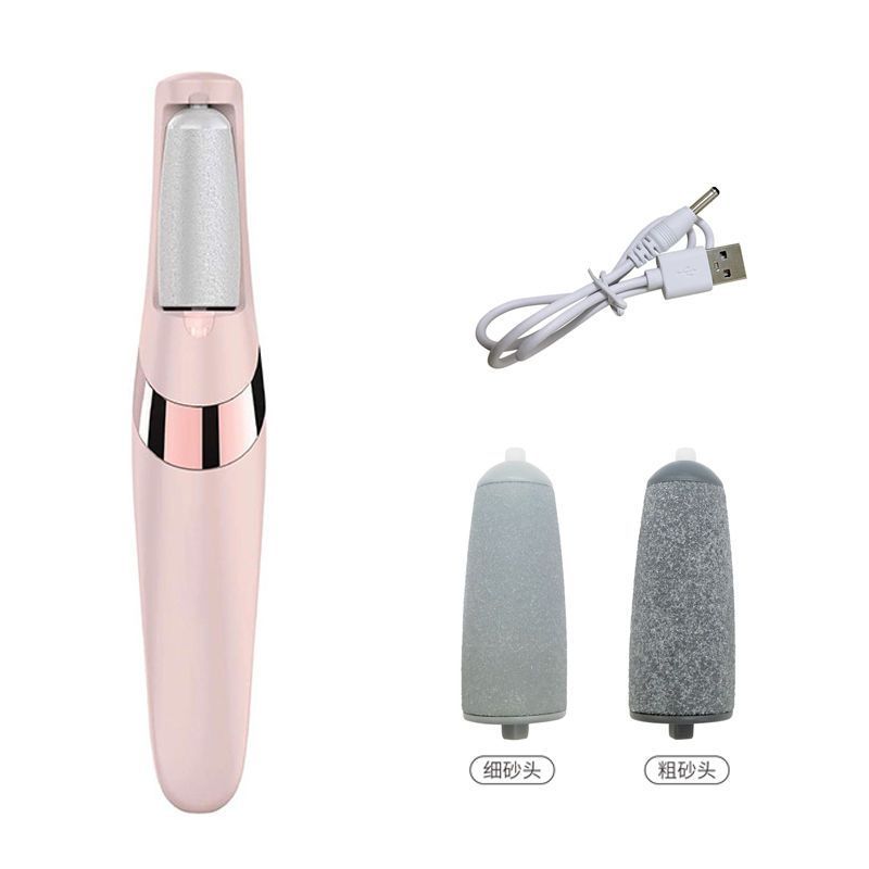 HOAXtech Electric Callus And Dead Skin Remover - with Foot Scrubber (rechargeable)