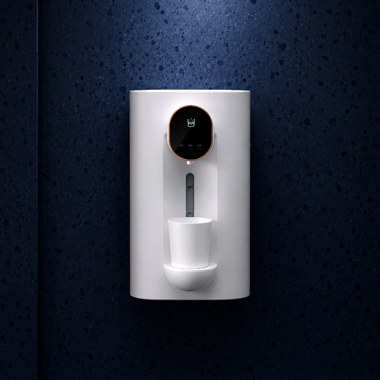 HOAXtech Automatic Mouthwash Dispenser Wall Mounted Mouth Wash Dispenser