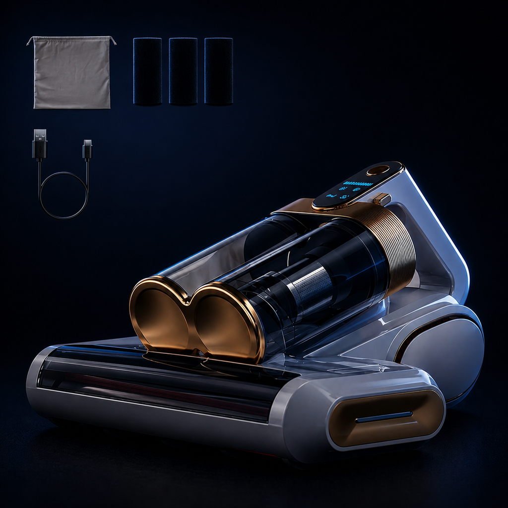 Mattress Vacuum Cleaner With Ultrasonic And UVC Light