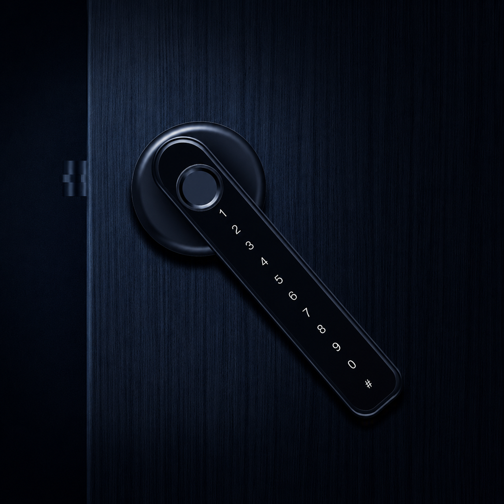 Smart Fingerprint Door Lock Handle