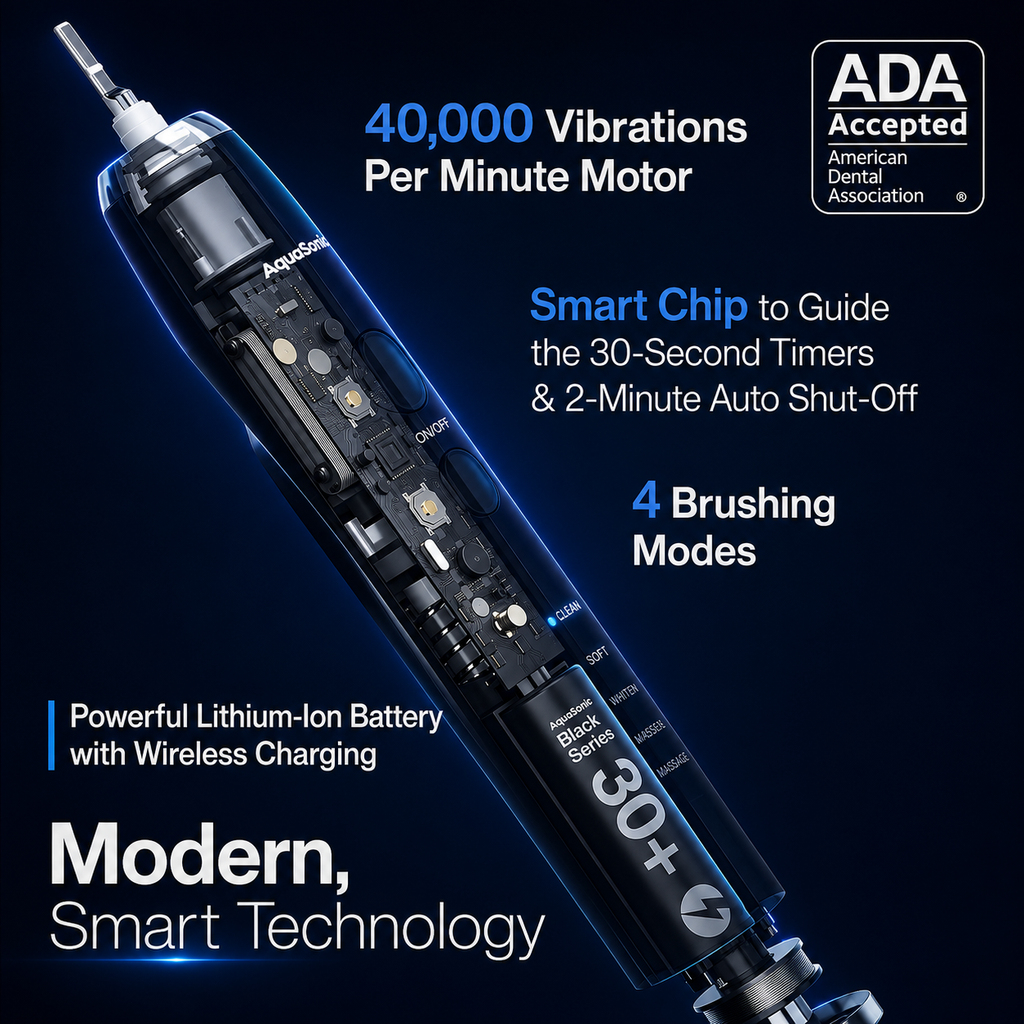 HOAXtech Electric Toothbrush (AquaSonic edition)
