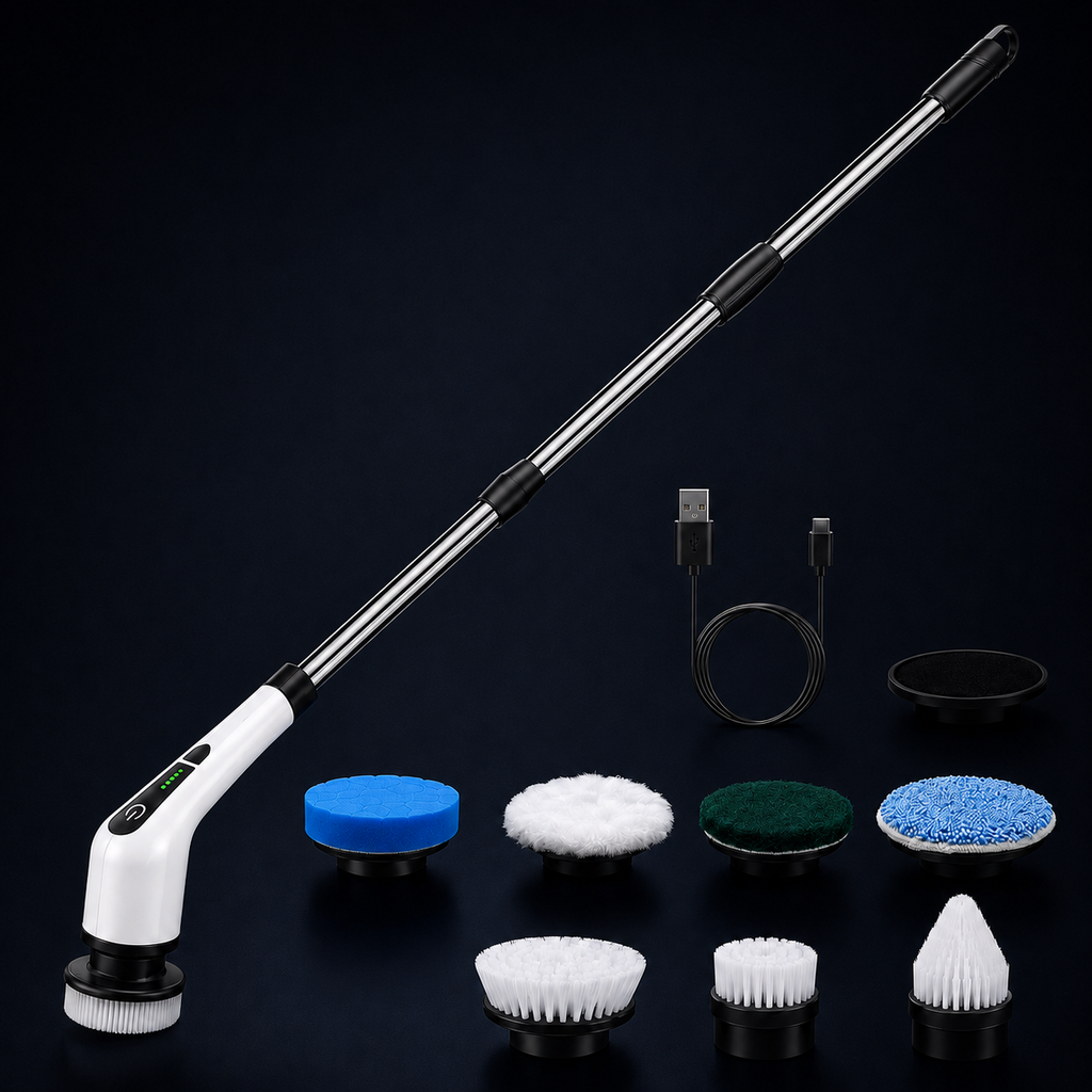 Cordless Electric Spin Scrubber