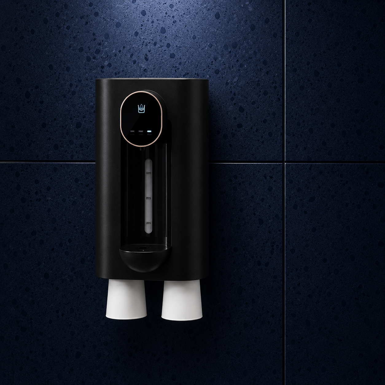 HOAXtech Automatic Mouthwash Dispenser Wall Mounted Mouth Wash Dispenser