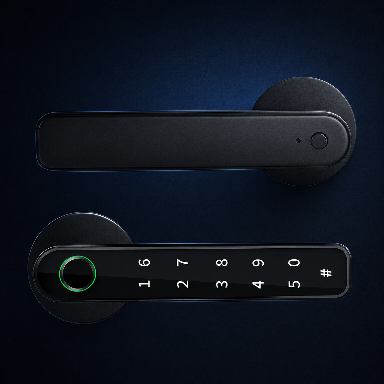 Smart Fingerprint Door Lock Handle