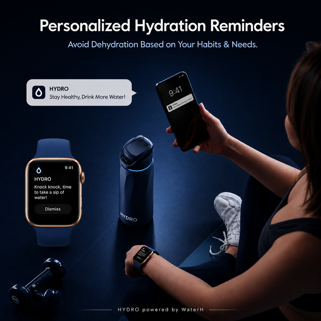 HYDRO Smart Water Bottle