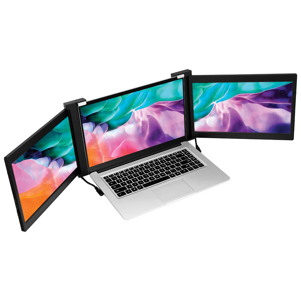 Portable Dual-Screen Laptop Monitor