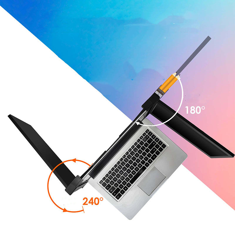 Portable Dual-Screen Laptop Monitor